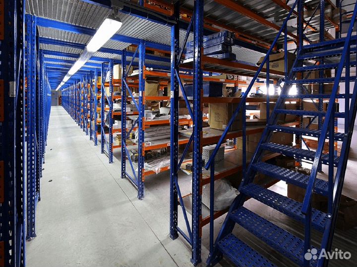 Мезонинные стеллажи