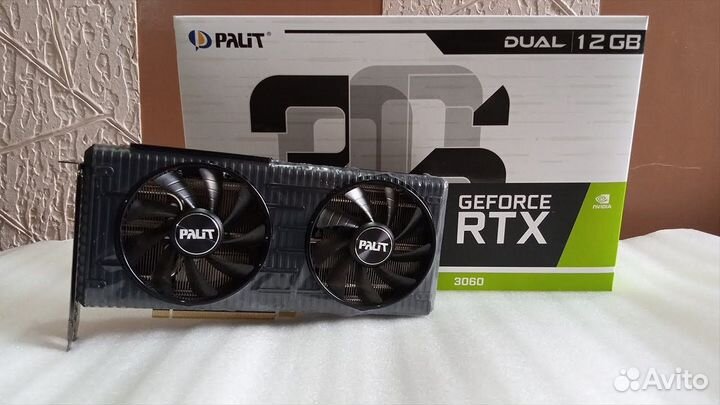 Видеокарта RTX 3060 на 12gb