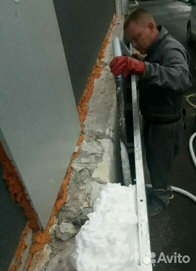 Утепление домов пеноизолом