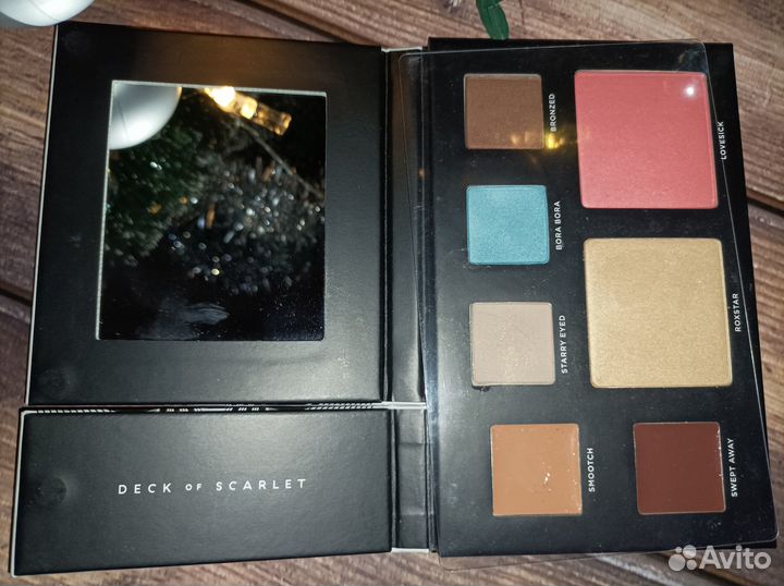 Палетка тени помада