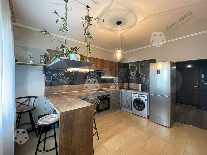 1-к. квартира, 52,9 м², 6/17 эт.