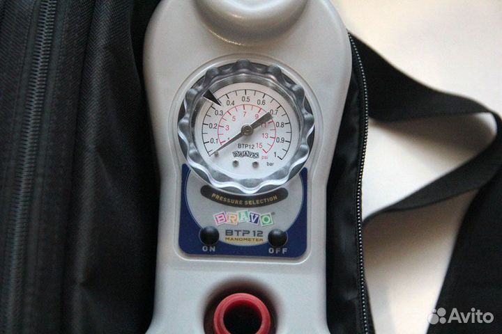 Насос электрический bravo BTP12M с манометром