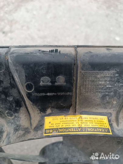 Вентилятор охлаждения радиатора Шевроле Авео