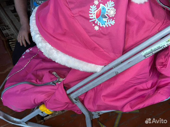 Коляска санки