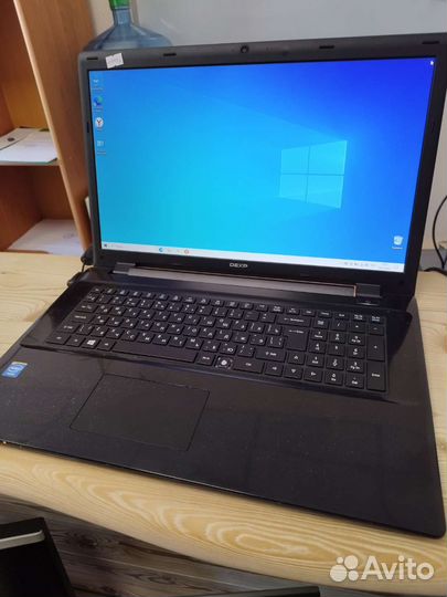 Ноутбук 17 дюймов 2ядра 4гб 120ssd