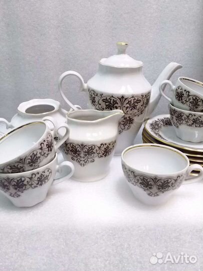 Чайно кофейный сервиз Рига