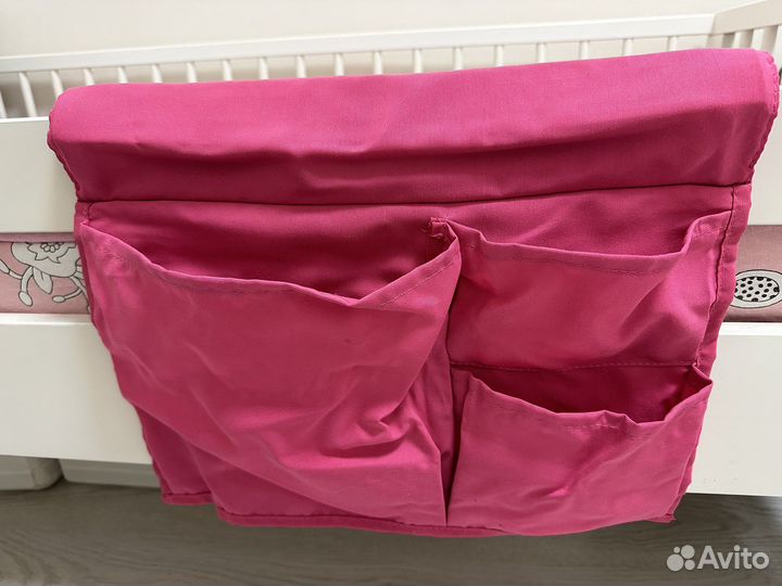 Икеа Карман на кроватку стиккат