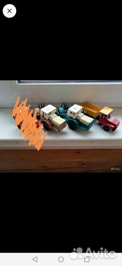 Модели СССР Кировец, ЗИЛ, краз