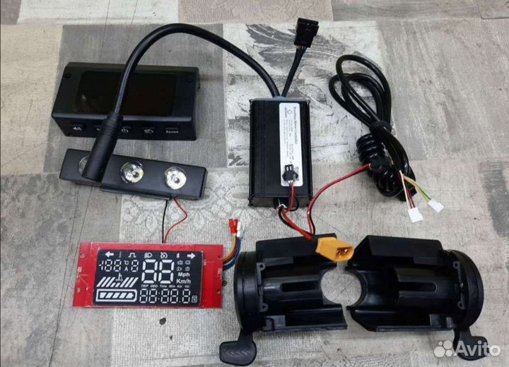 Дисплей, контроллер, пластик kugoo s3