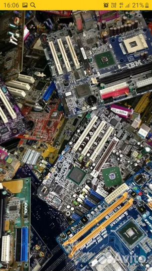 Платы и радиодетали. Утилизация