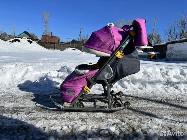 Коляска санки