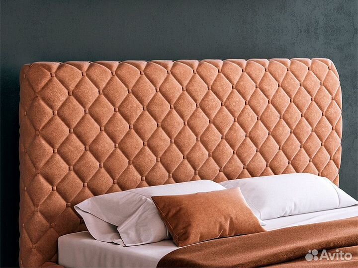 Кровать двуспальная гармония люкс, Кристал 5/5С (1