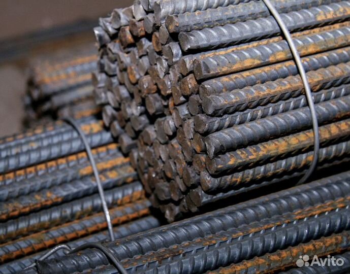 Арматура рифлена А500С 12 мм длина 11,7 м