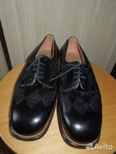 Ботинки ретро 40-50гг Новые кожа