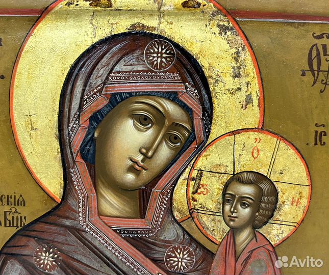 Икона Тихвинская Пресвятая Богородица Ковчег