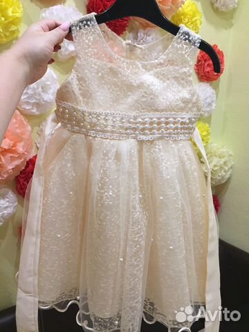 Платье на годик