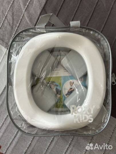 Дорожный горшок roxy kids с одноразовыми пакетами