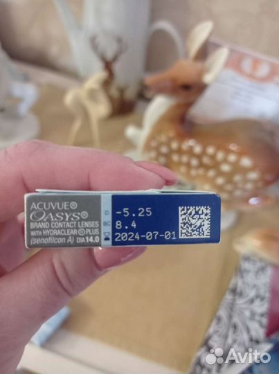 Линзы контактные двухнедельные