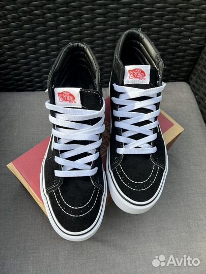 Кеды vans высокие