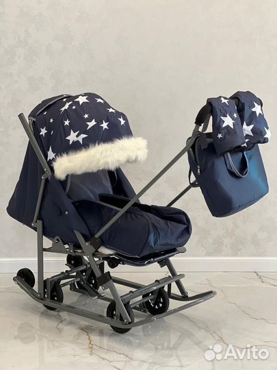 Лот Коляска Stokke, Коляска-санки,Ваночка