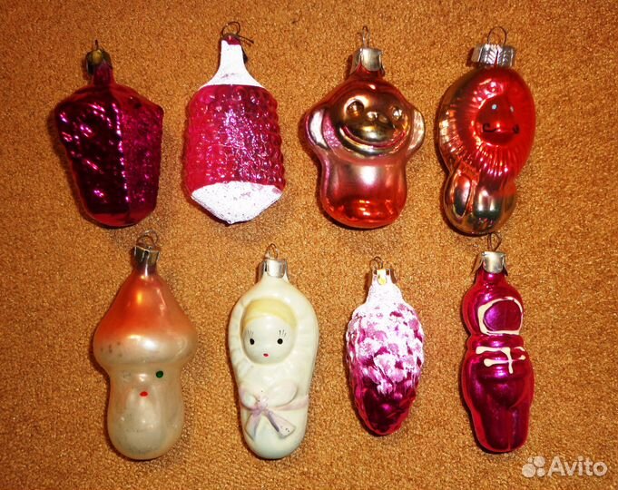 Ёлочные игрушки СССР