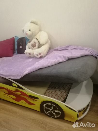 Детская кровать машина для мальчика