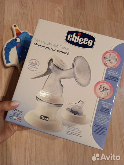 Молокоотсос chicco ручной