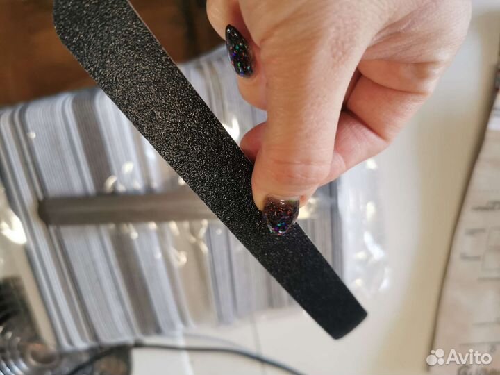 Пилочки для маникюра ногтей одноразовые файлы