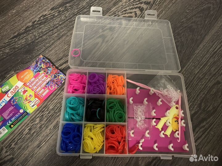 5 наборов резиночек для плетения