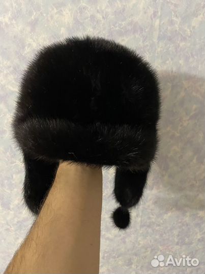 Шапка норковая женская