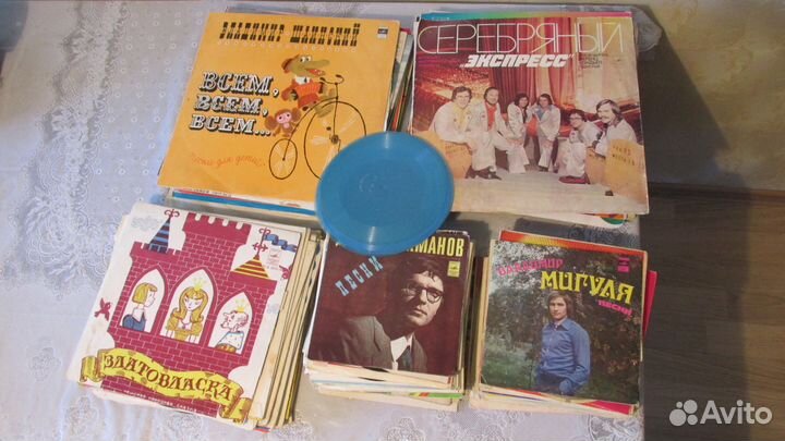 Виниловые пластинки СССР