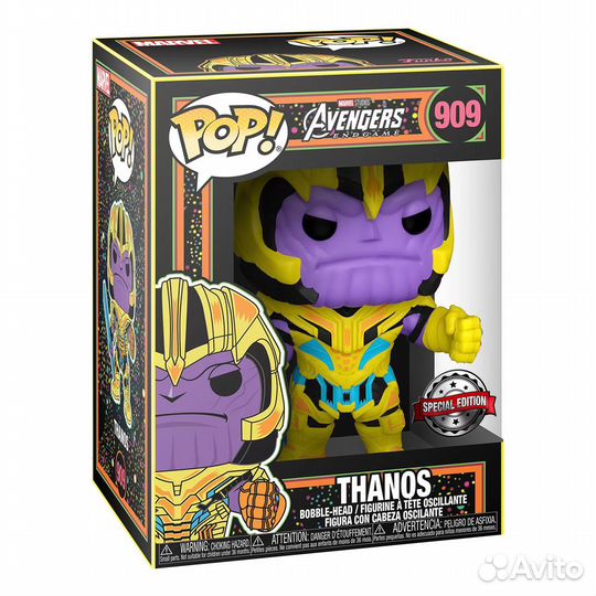 Фигурка Funko POP Thanos (Black Light) Exc 57926