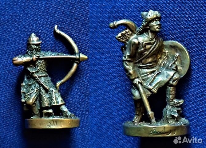 Солдатики металлические (киндер-сюрприз & ландрин)