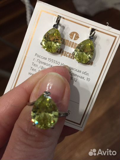 Серьги серебро
