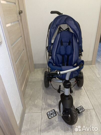 Детский велосипед с родительской ручкой