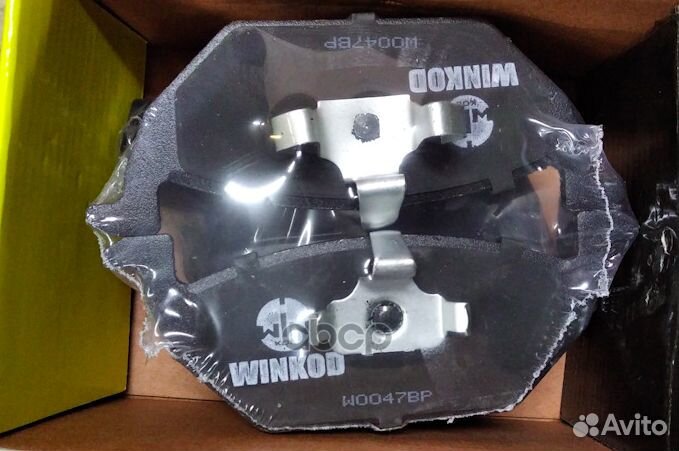 Колодки дисковые передние W0047BP winkod