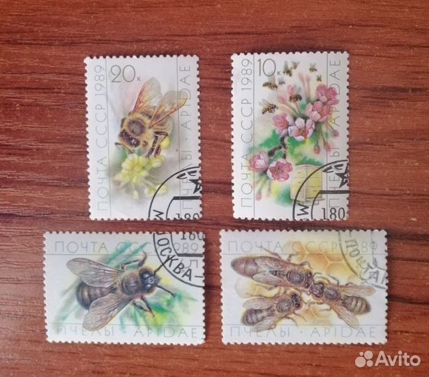 Почтовые марки Польши и СССР