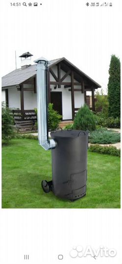 Печь для сжигания мусора