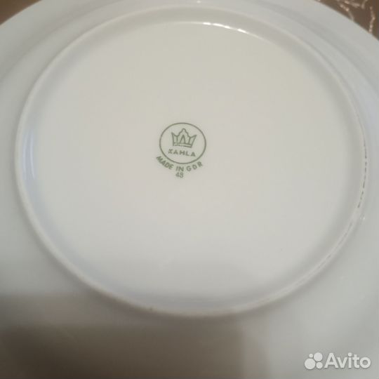 Тарелки винтаж гдр