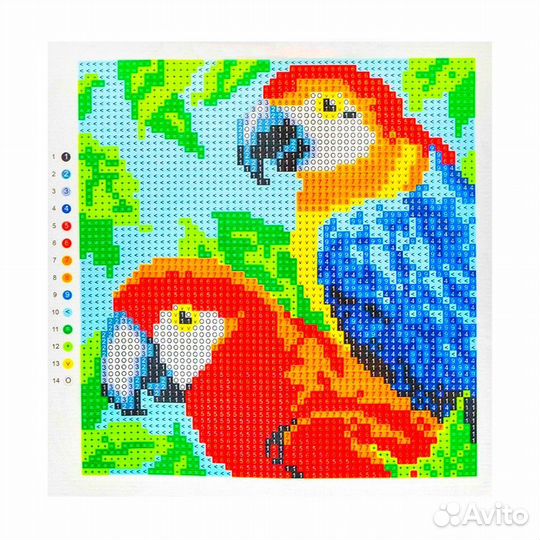 Набор для творчества алмазная мозаика стразы камни