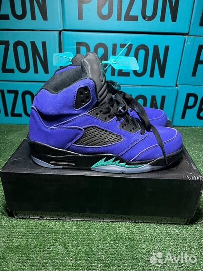 Nike Air Jordan 5 Grape оригинал (poizon)