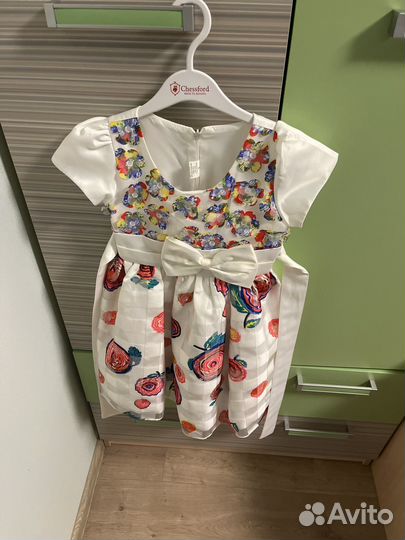 Платье для девочки 110 116 праздничное