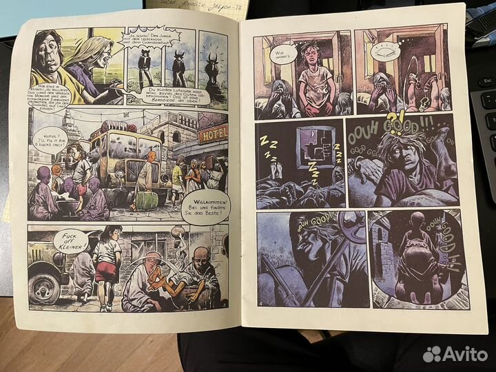 Редчайший комикс Rausch - студия Муха