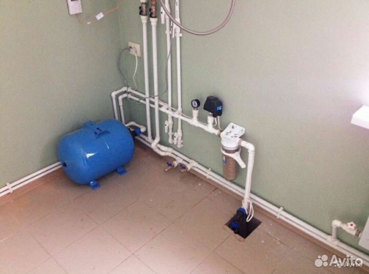 Ремонт скважин, замена насосов, реле давле