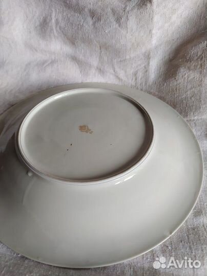 Тарелка фрукты антикварная