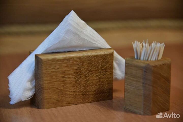 Салфетница и подставка для зубочисток