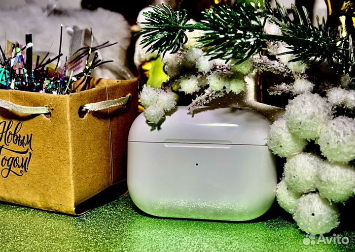 AirPods Pro 2 (iOS 17+) (Гарантия + Чехол)