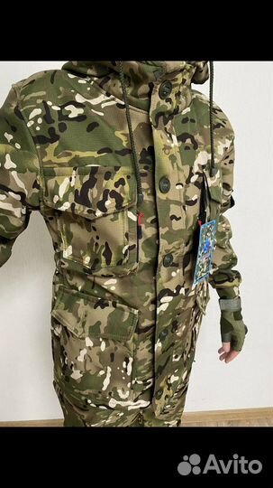 Костюм горка на флисе мультикам демисезон