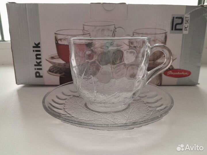 Чайный набор посуды на 6 персон новый
