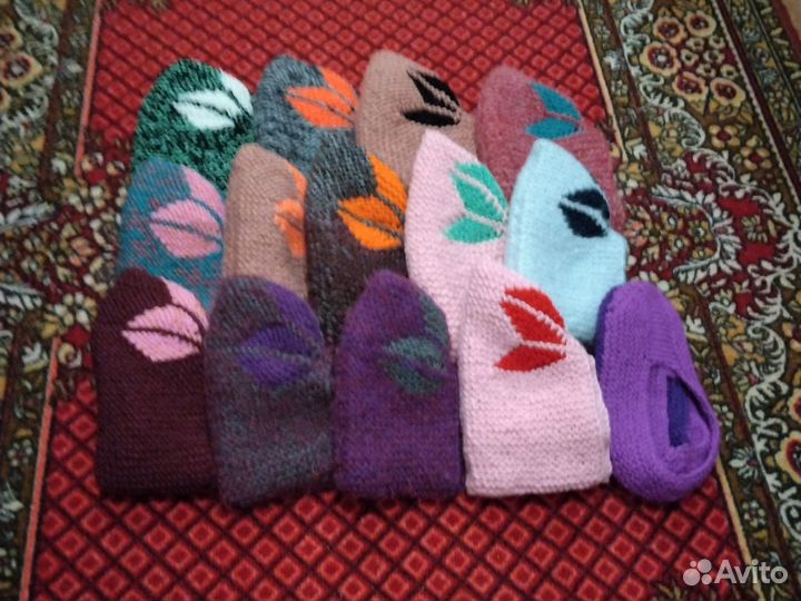 Носки вязаные ручной работы женские